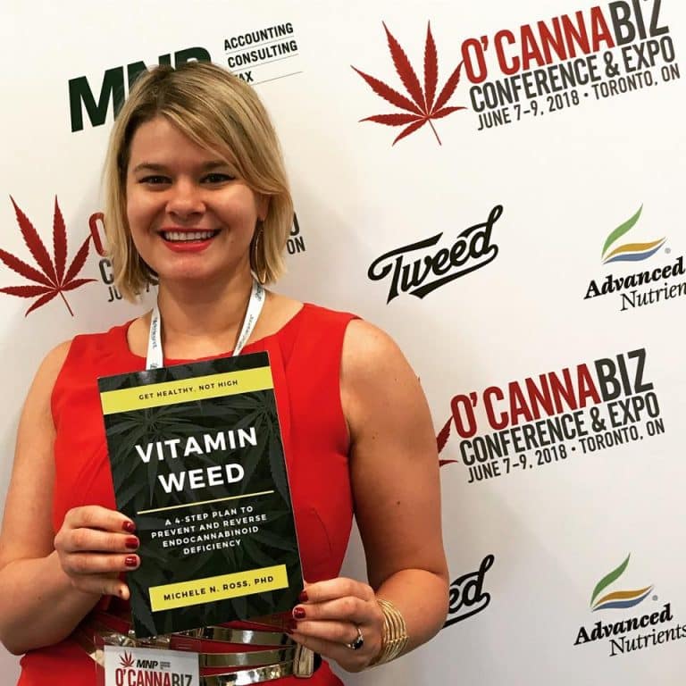 Dr. Michele Ross author of Vitamin Weed