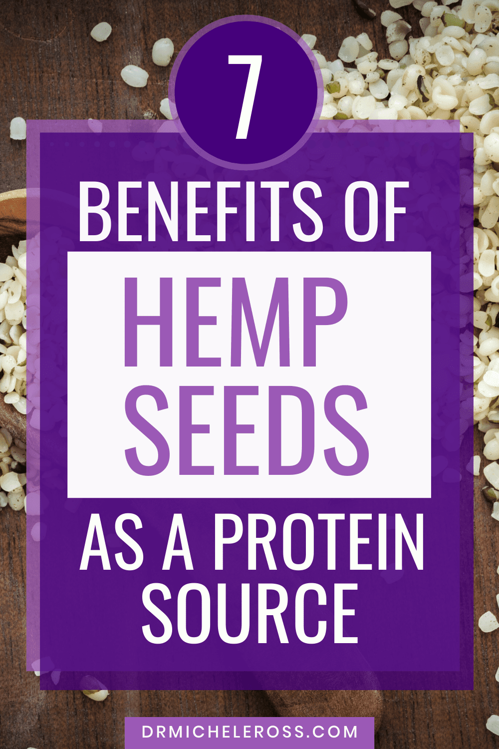 hemp seeds for salads and smoothie protein