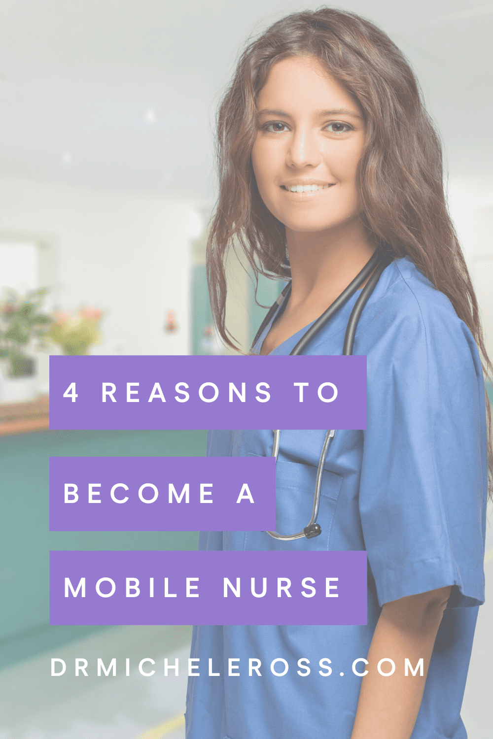 woman traveling nurse mobile flexible