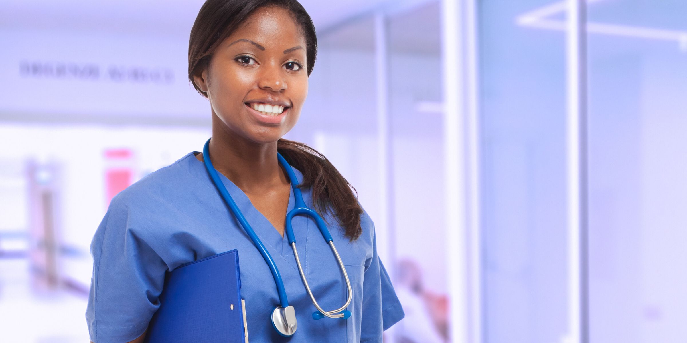 young black woman doctor healthcare job
