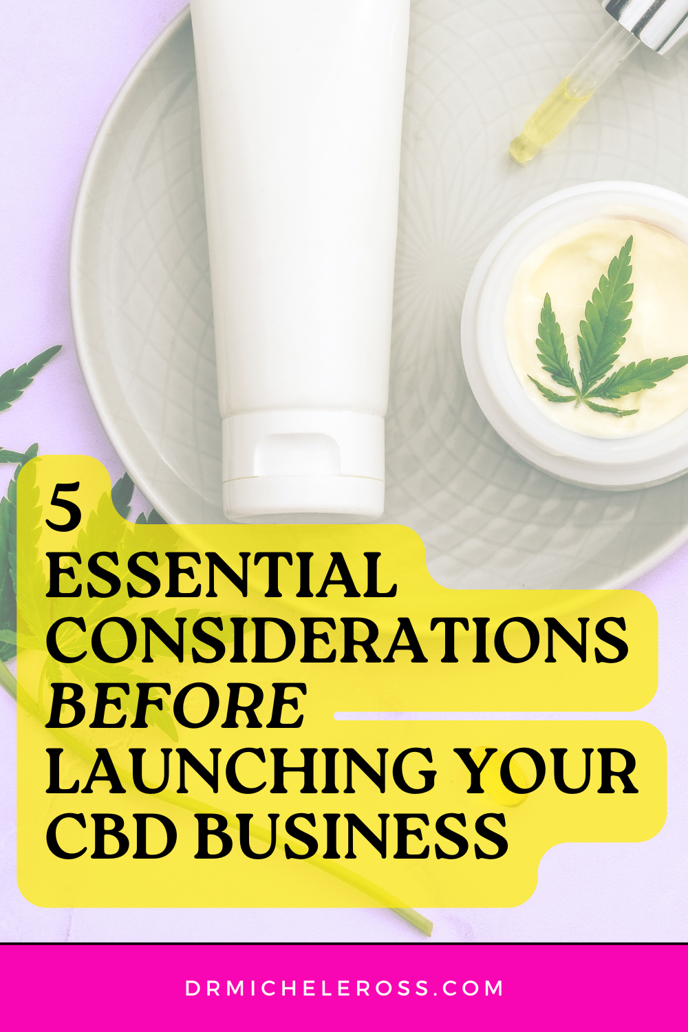 5 Essential Considerations Before Launching Your CBD Business Pinterest Pin