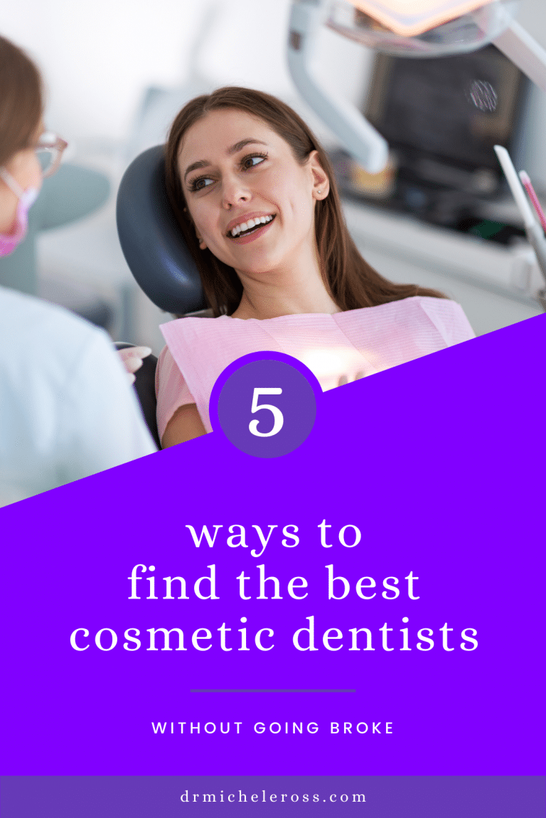 young woman talks to her dentists about cosmetic dentistry