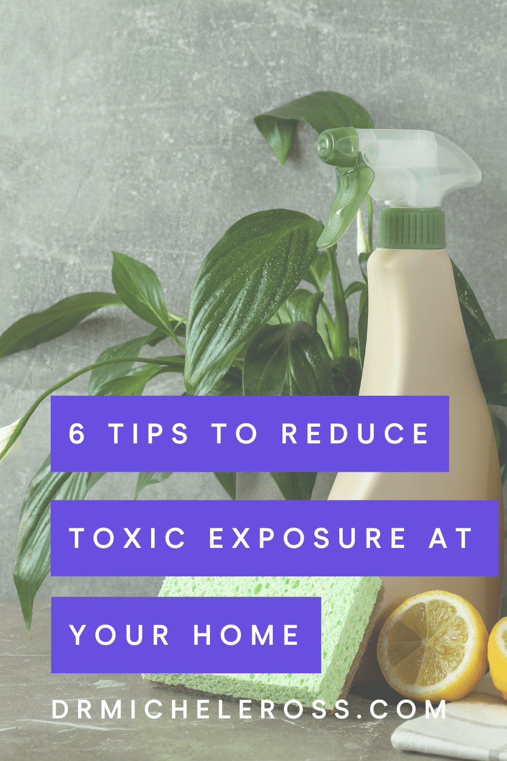 reduce toxic exposure in home with natural cleaning products