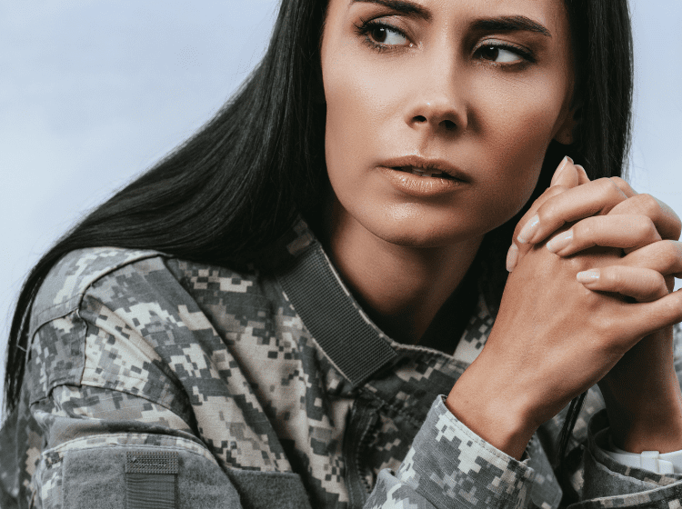 young female veteran with ptsd considering cannabis