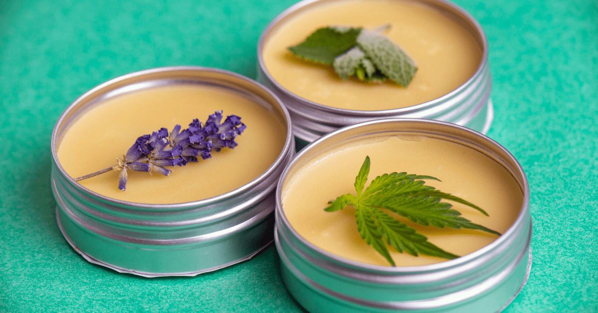 Lavender and peppermint cbd salve