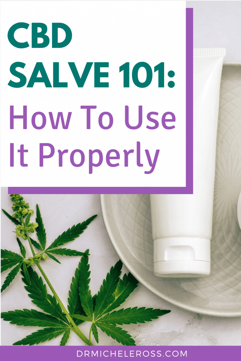 How To Use Your CBD Salve Properly | Dr. Michele Ross