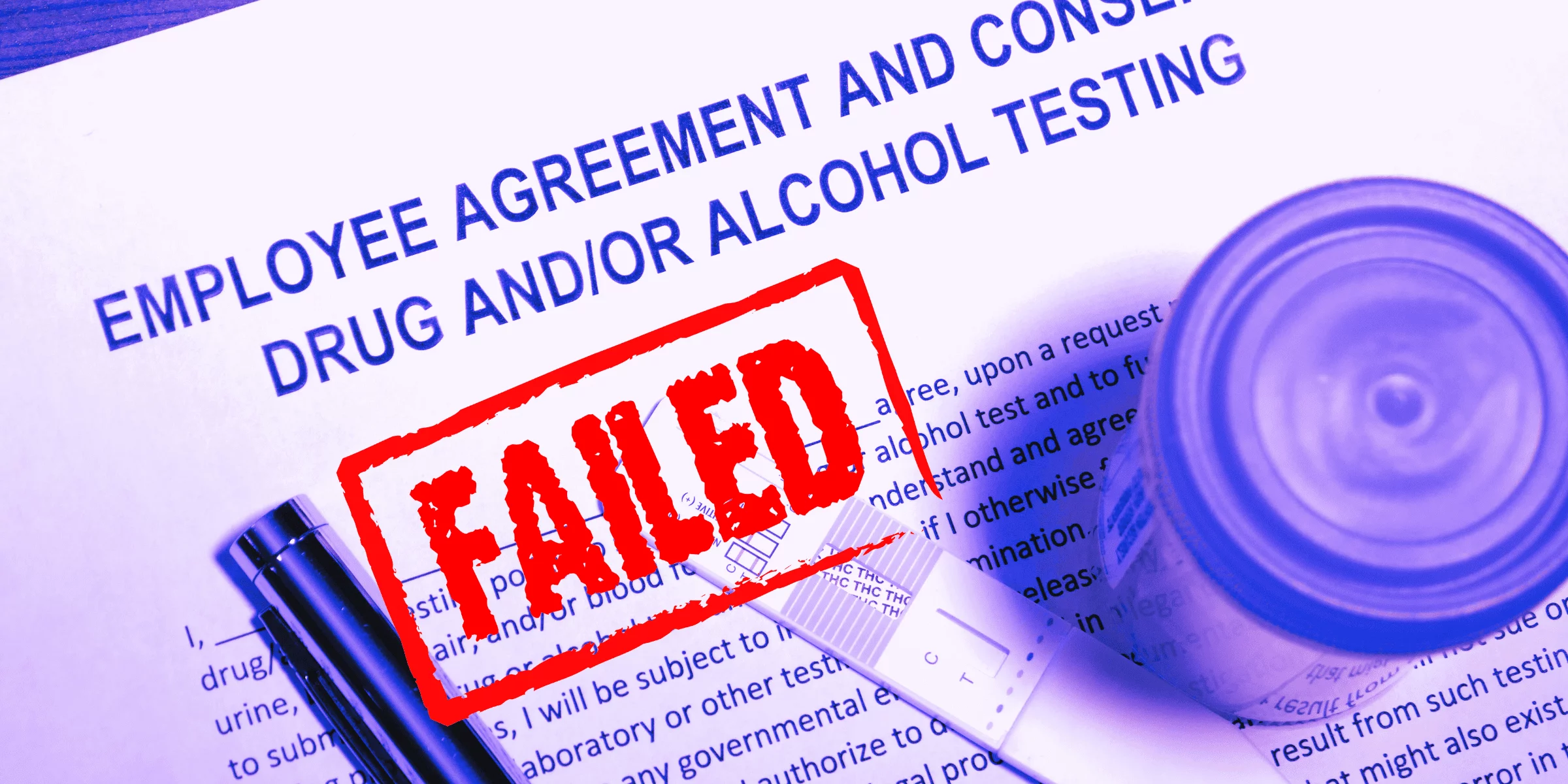 employee failed marijuana drug test after cbd use
