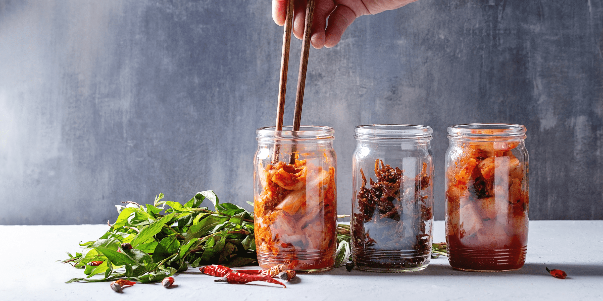 kimchi contains Probiotics for Gluten Issues