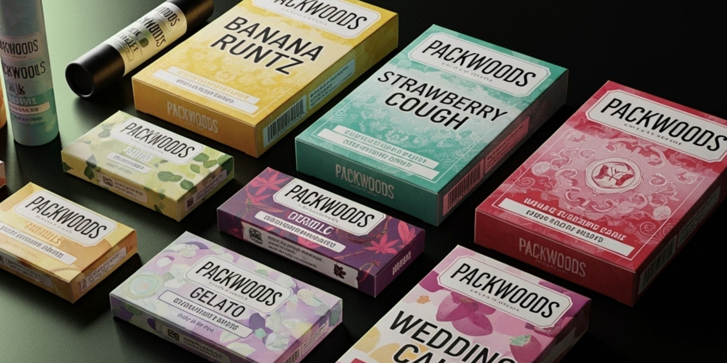 Packwoods come in many flavors and premium cannabis strains