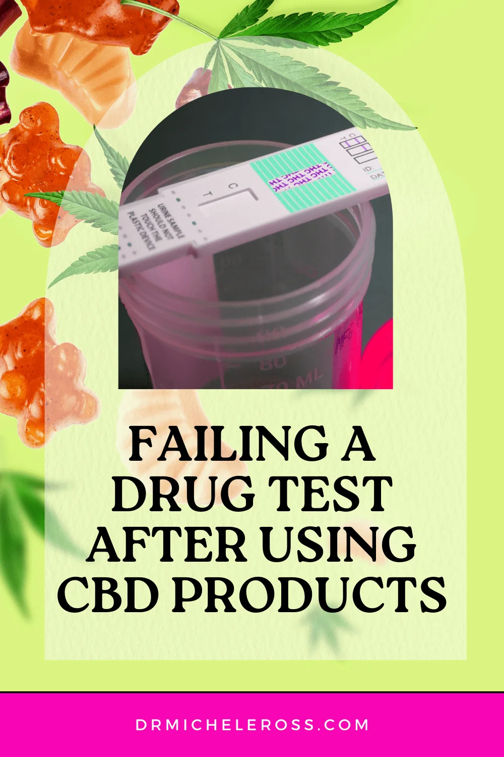 thc drug test after cbd gummy