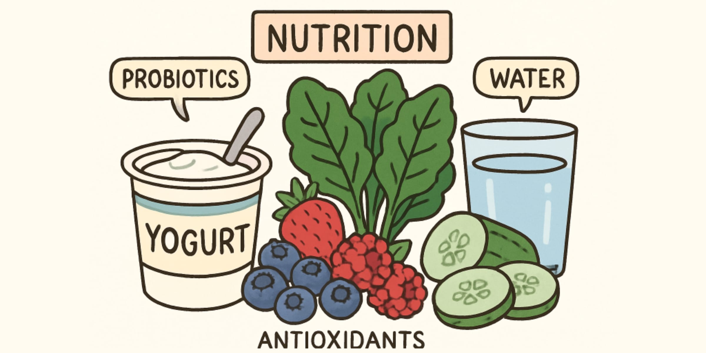 Vaginal Health probiotics, yogurt and antioxidants