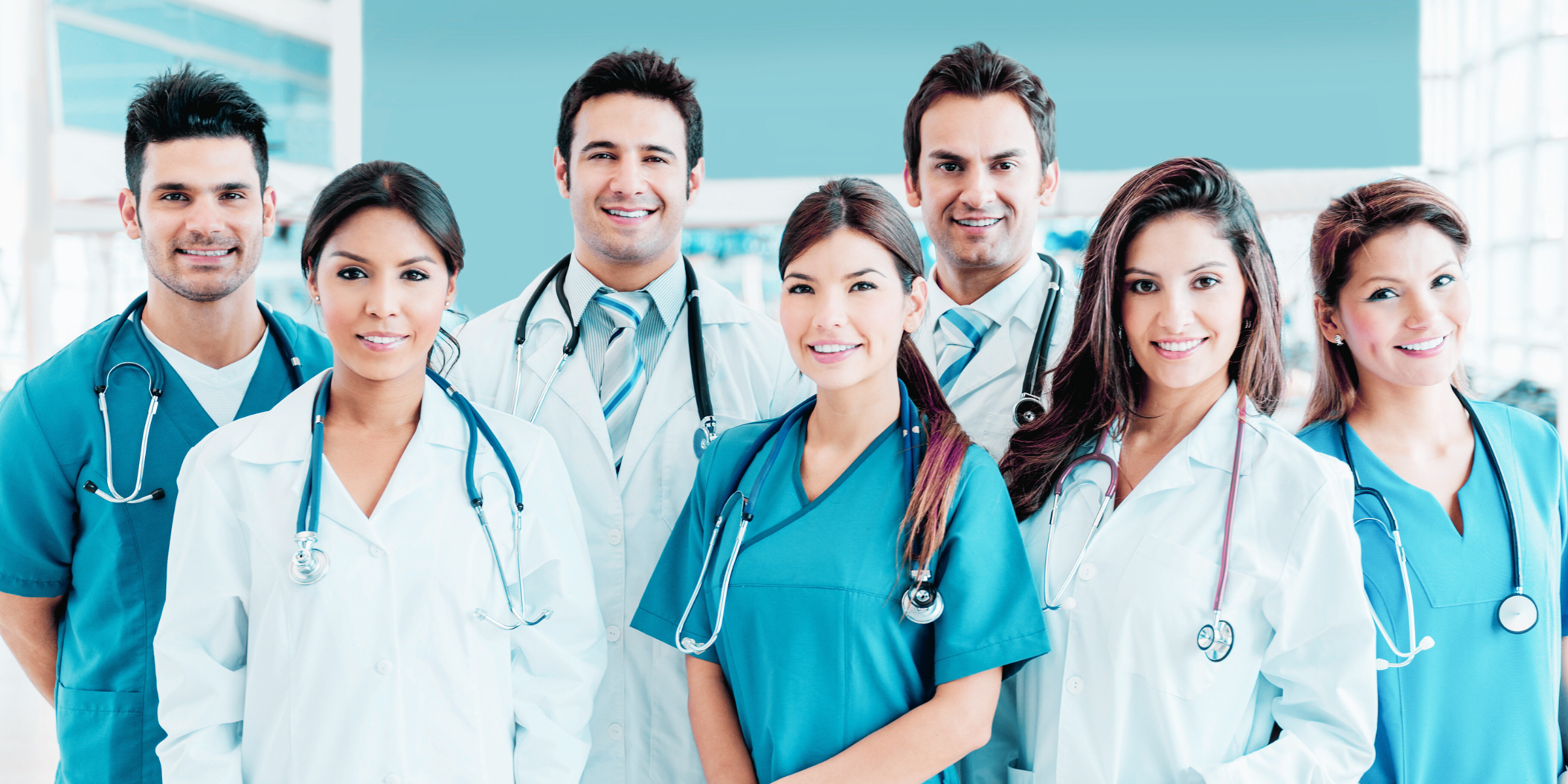 team of healthcare professional looking for career advancement