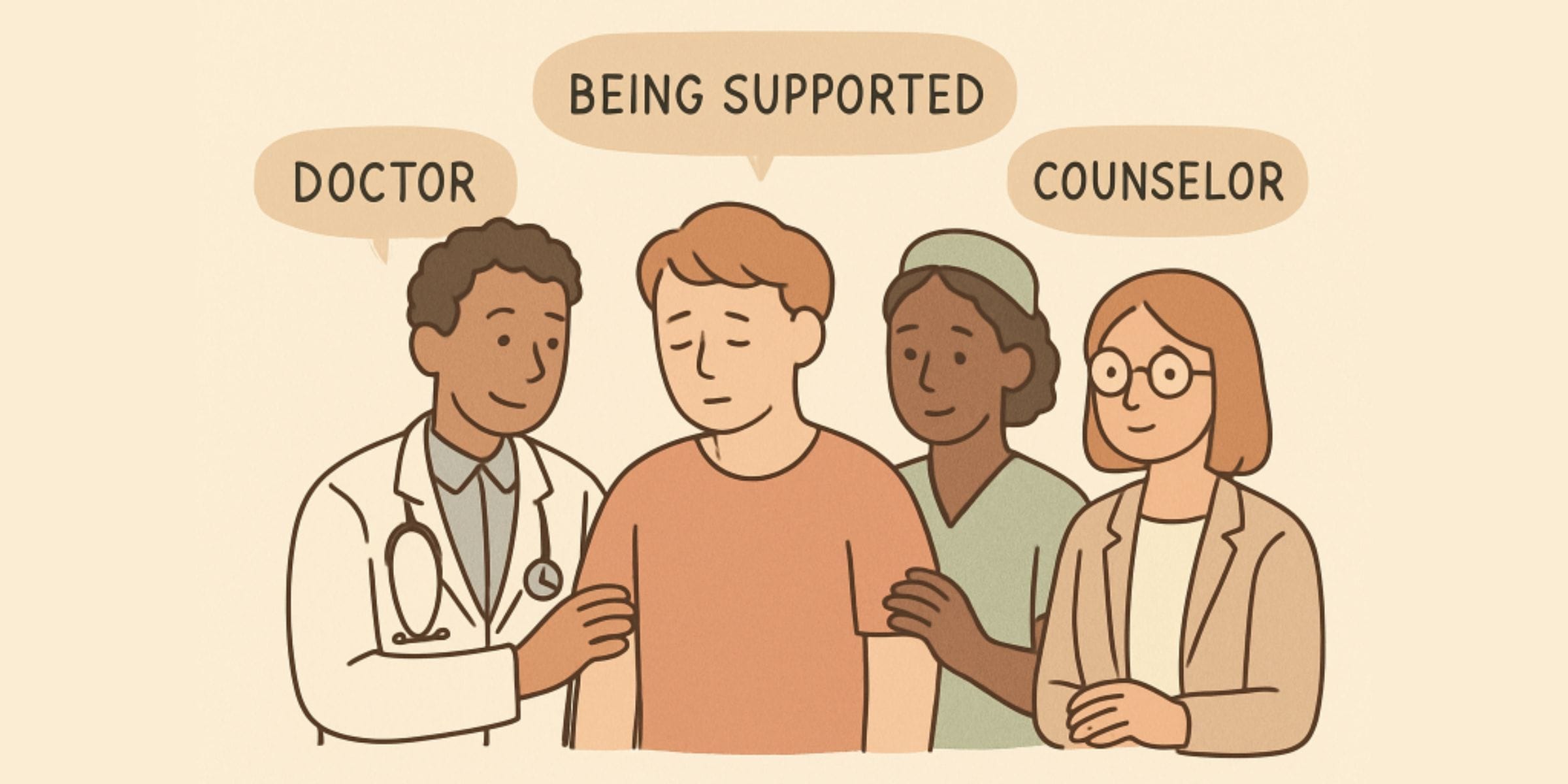 it's important to be supported by a medical team when detoxing from drugs while addicted