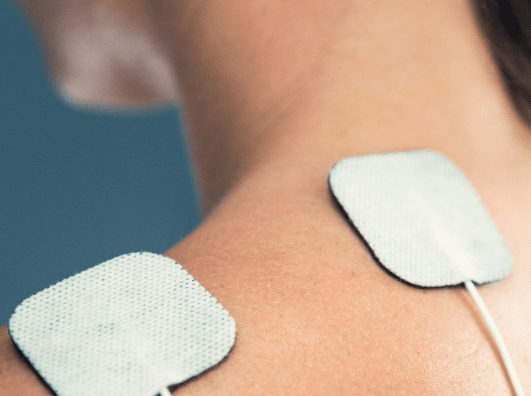 relieve neck pain with TENS units