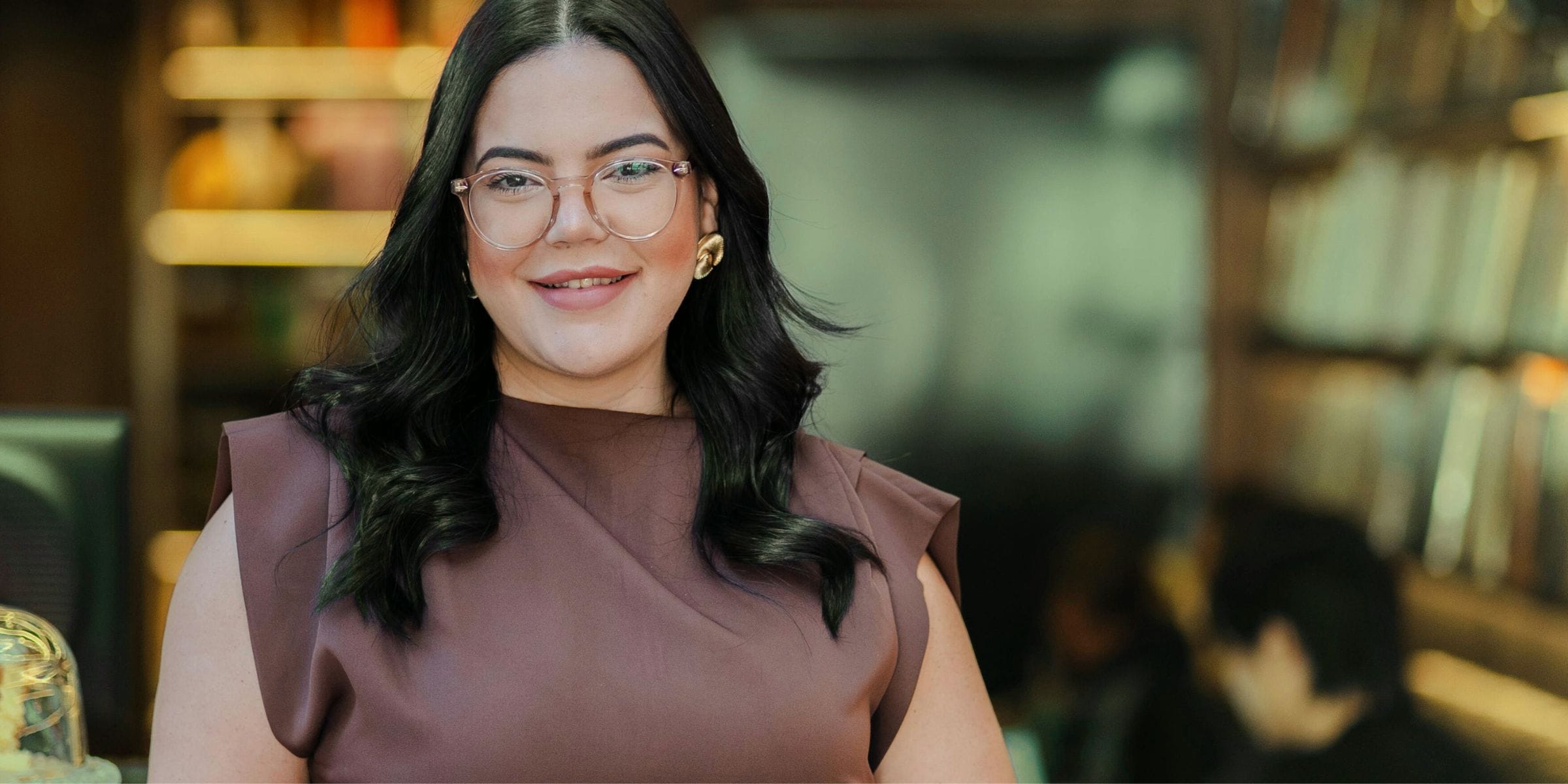 Confident Plus-Sized Woman at Work