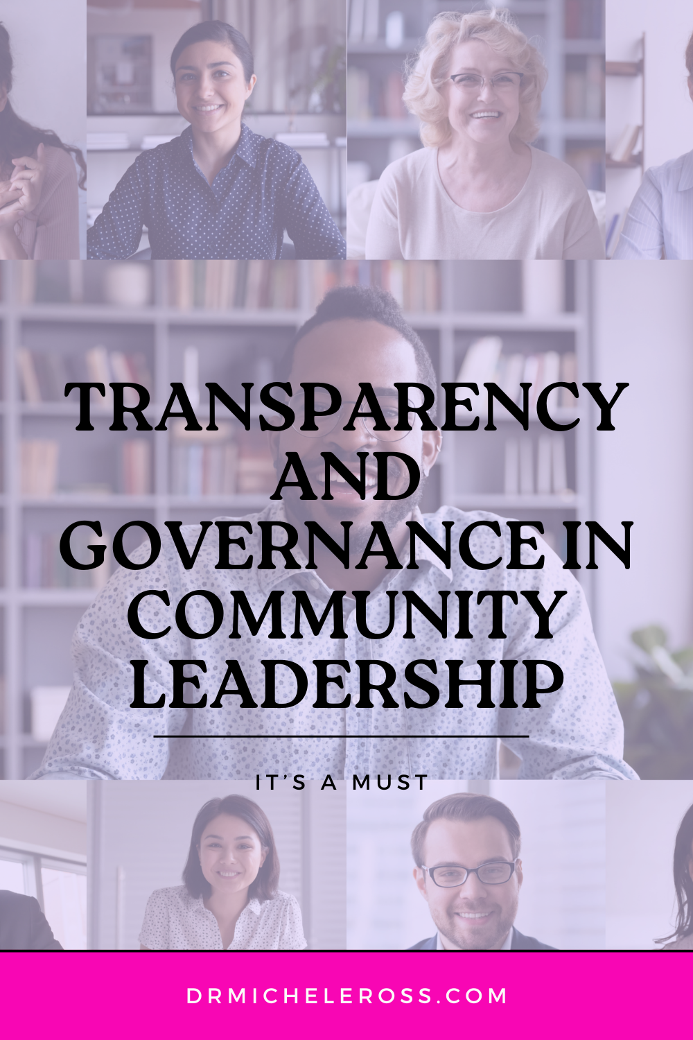 transparency and governance in community leadership is a must pinterest pin