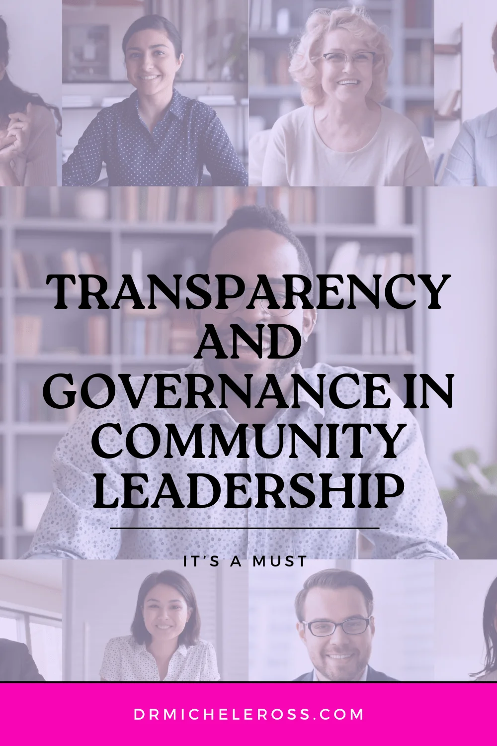 transparency and governance in community leadership is a must pinterest pin