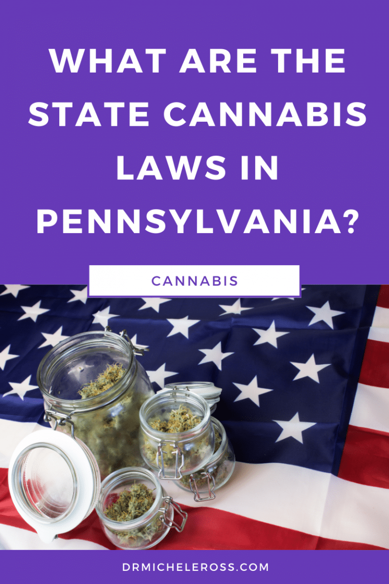 medical cannabis from marijuana dispensary in Pennsylvania on American Flag