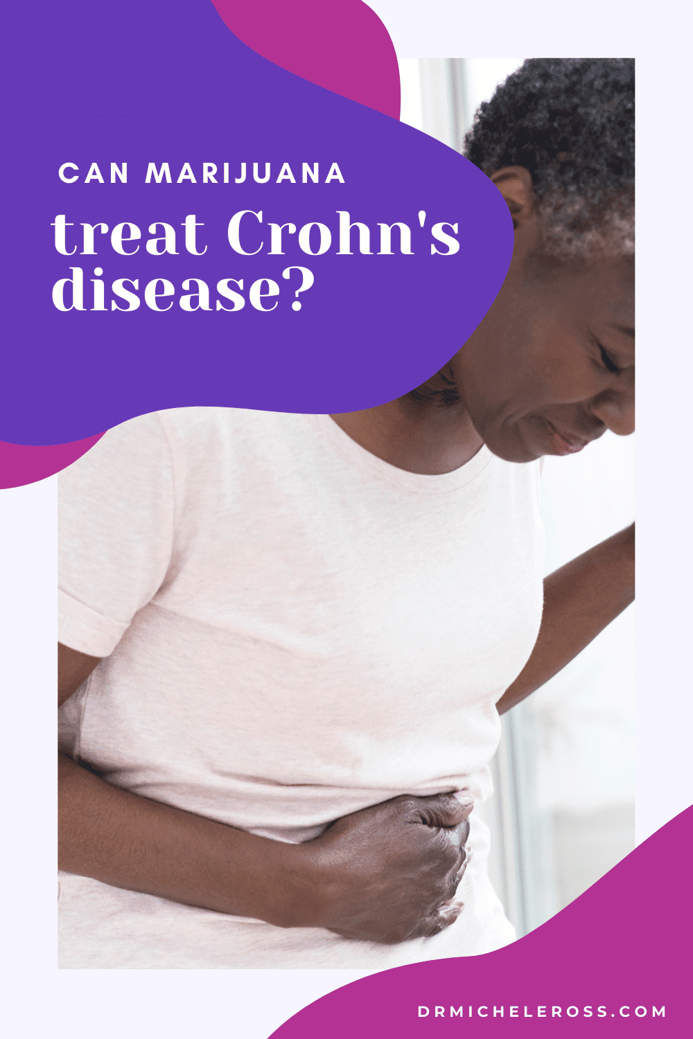 black woman with gut issues from crohn's needs cannabis