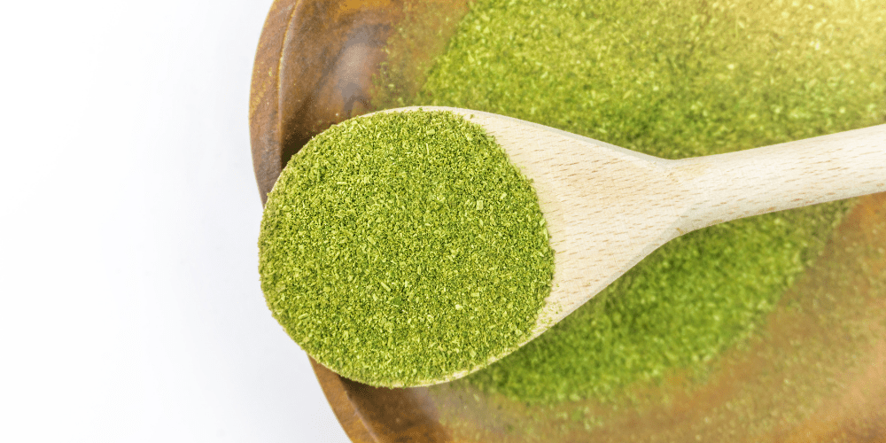 kratom powder can be mixed into food