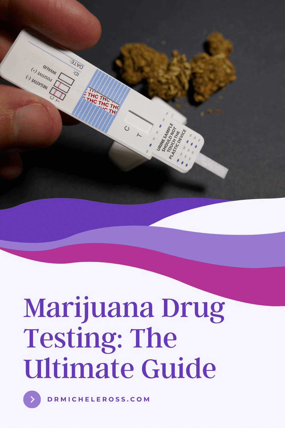 THC drug testing pee stick